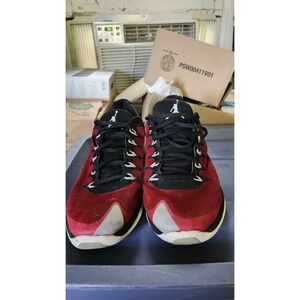 Nike Air Jordan Trainer 1 Low Red Black White Men's Size 11 Sneakers